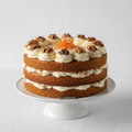 Torta de zanahoria con frosting de queso crema